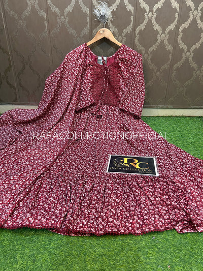Gown Dupatta 182
