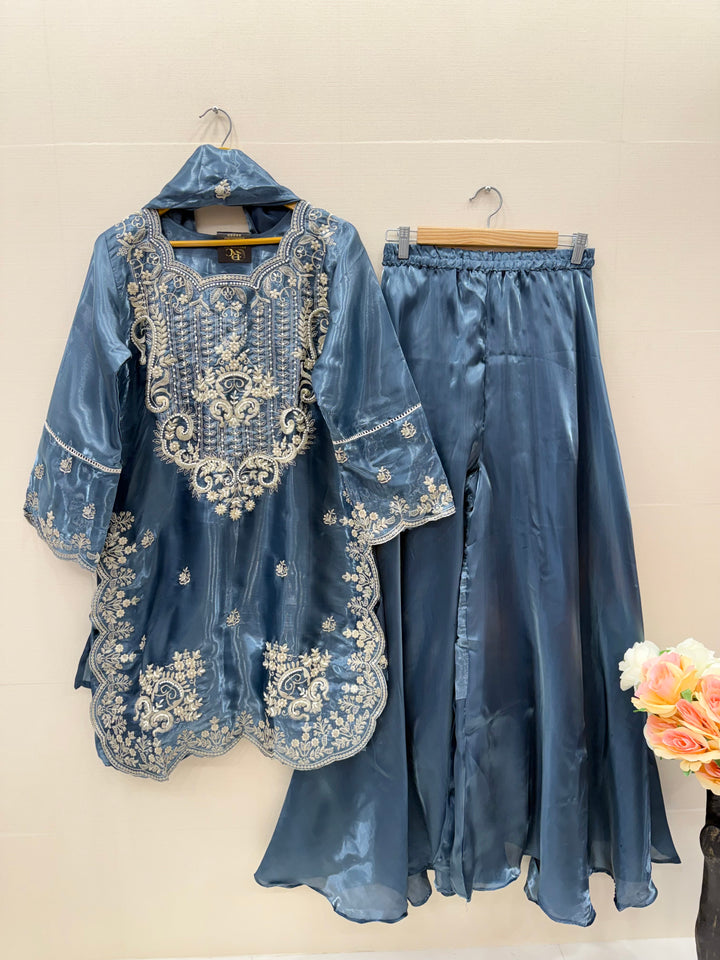 Shimmer Organza suits