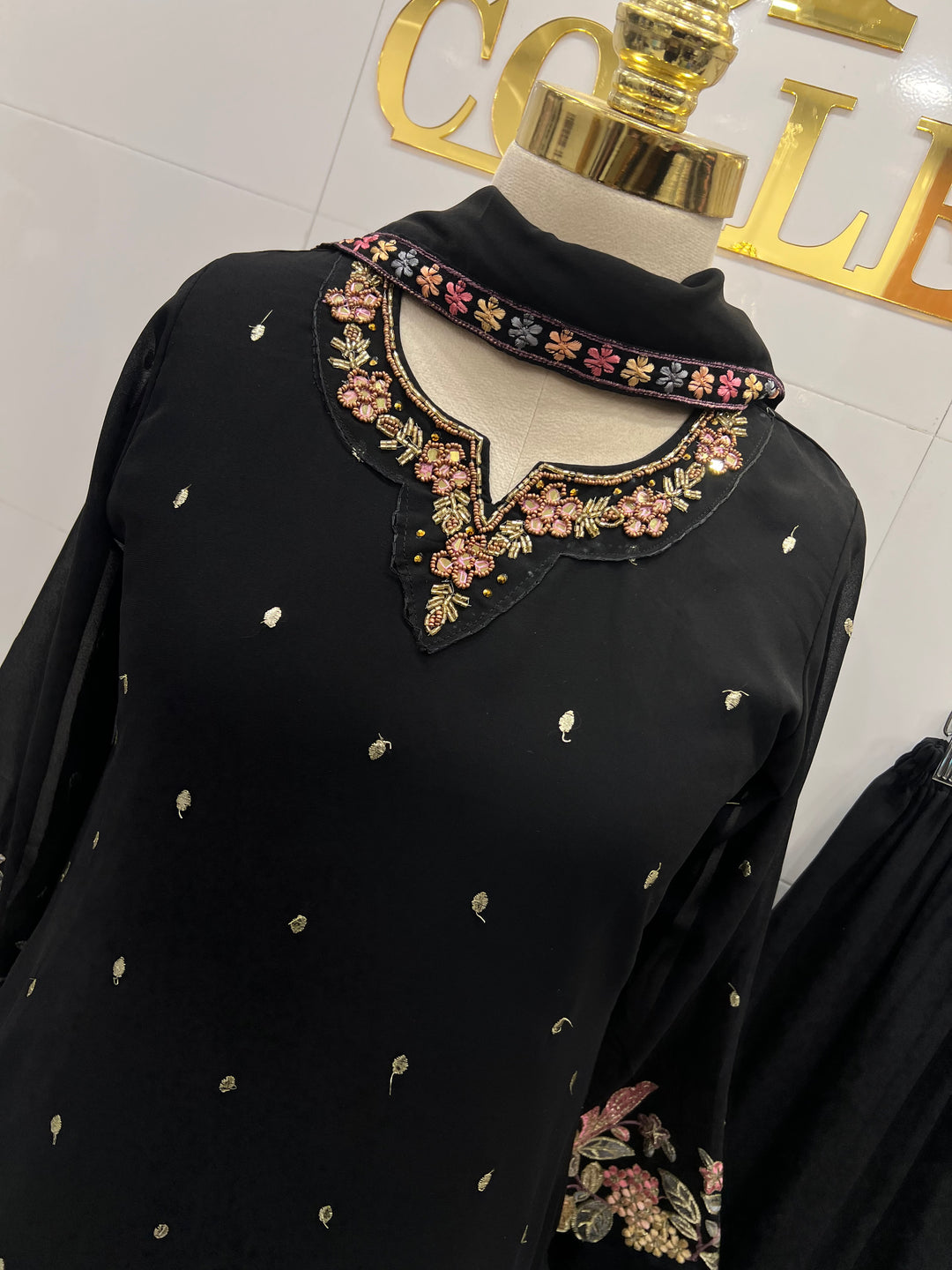 Embroided Garara suits