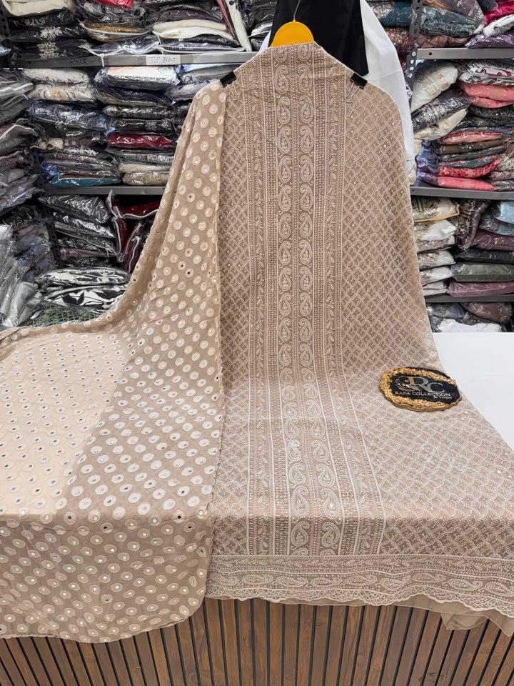 Georgette unstitched suits