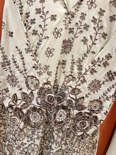Cutwork Pakistani suits 2526