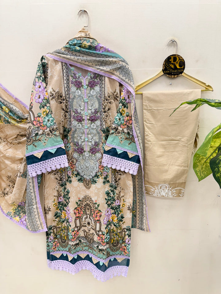 Pakistani cotton patchwork suits