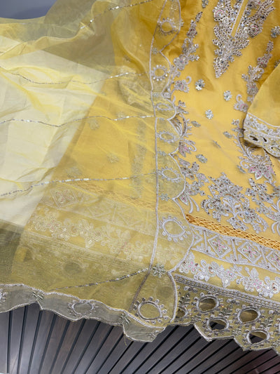 Pakistani Organza Suit 1811