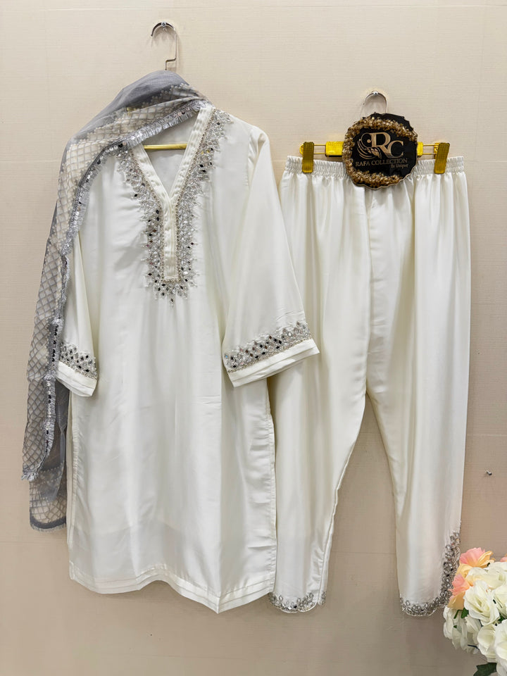 Mirror Handwork Suit