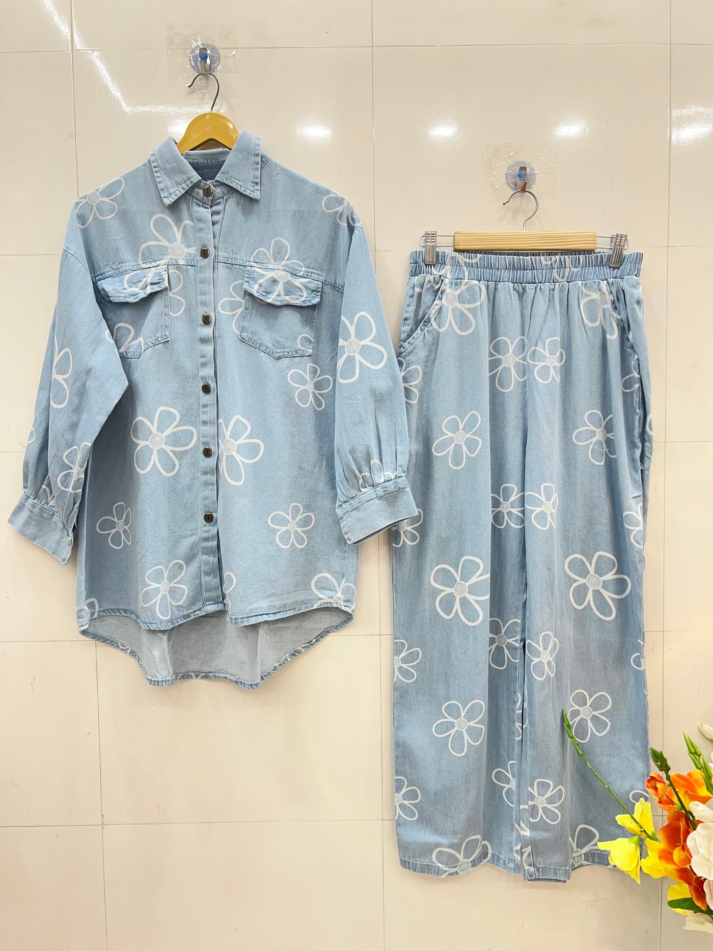 Denim co-ord sets 2574