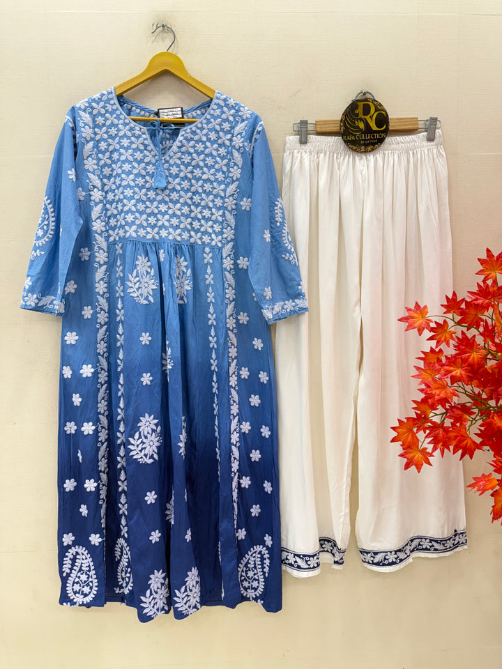 Lucknawi shaded Suits