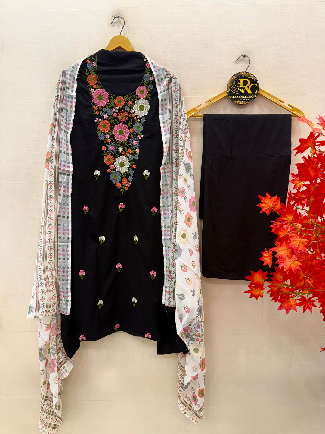 Embroidered Unstitched Suits