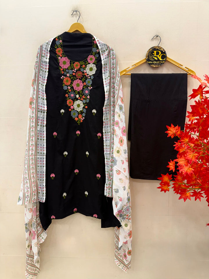 Embroidered Unstitched Suits