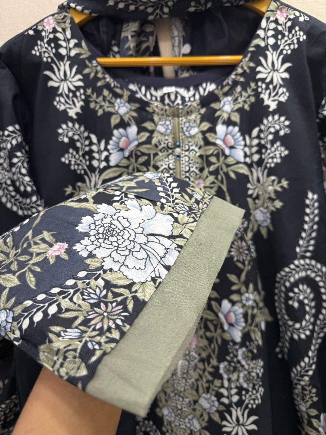 Cotton Pearl Work Suit for Women
 7011