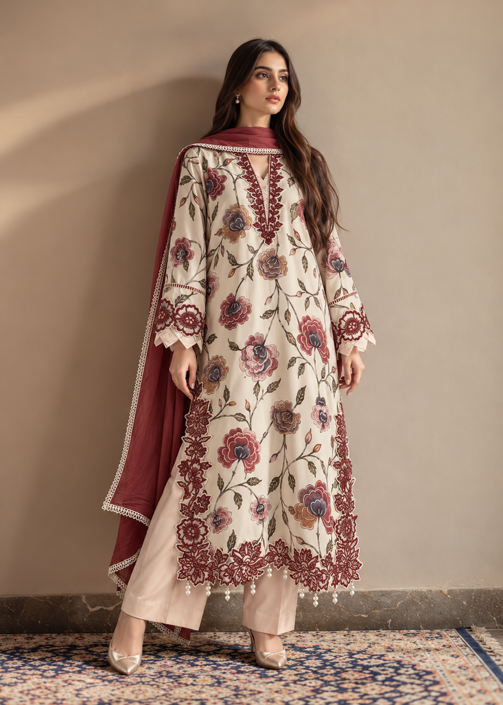 Pakistani Cutwork Suit