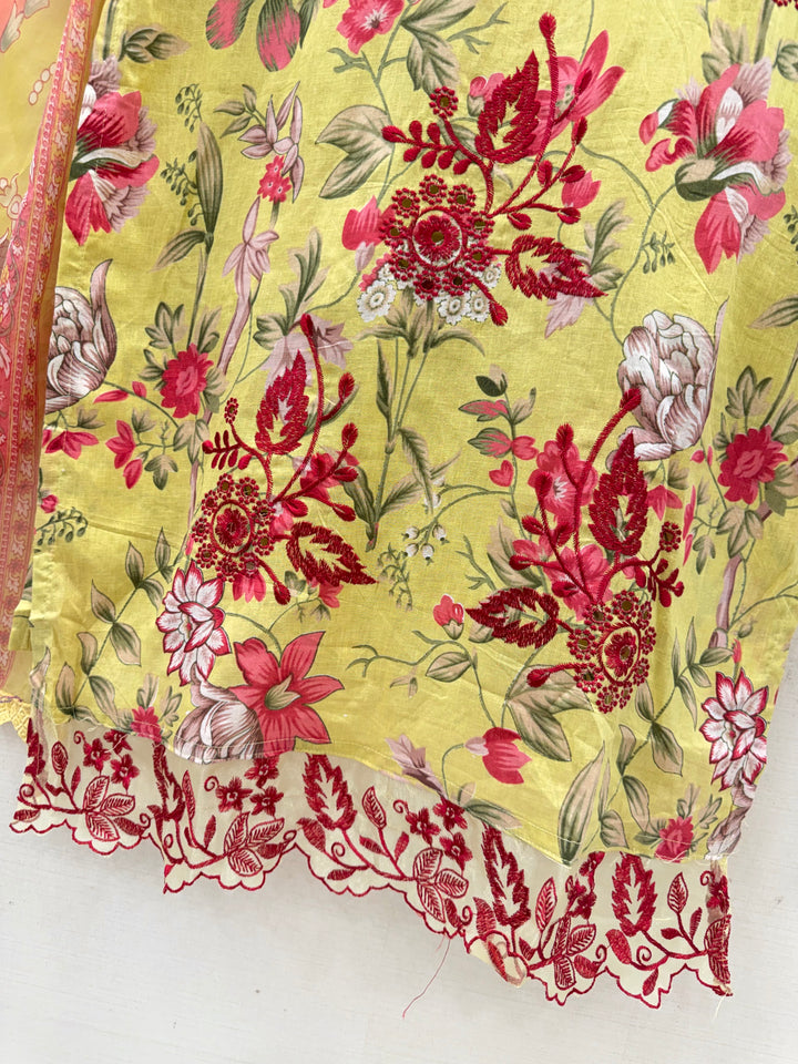 Pakistani embroidered suits