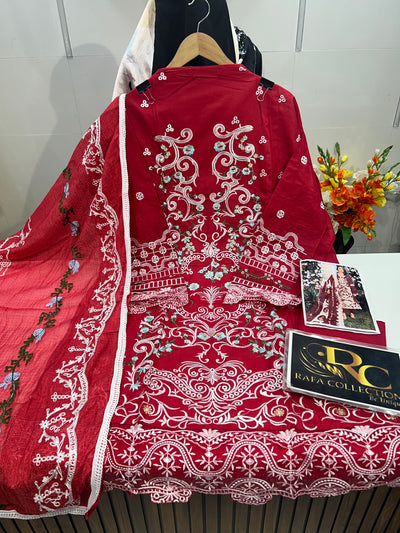 Pakistani embroided suits 1292