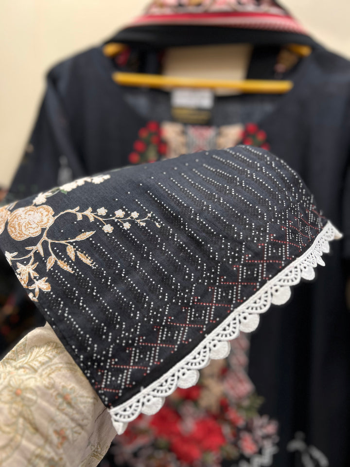 Cotton Embroidered Suits