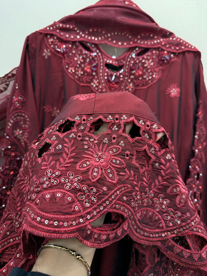 Premium cutwork long suits