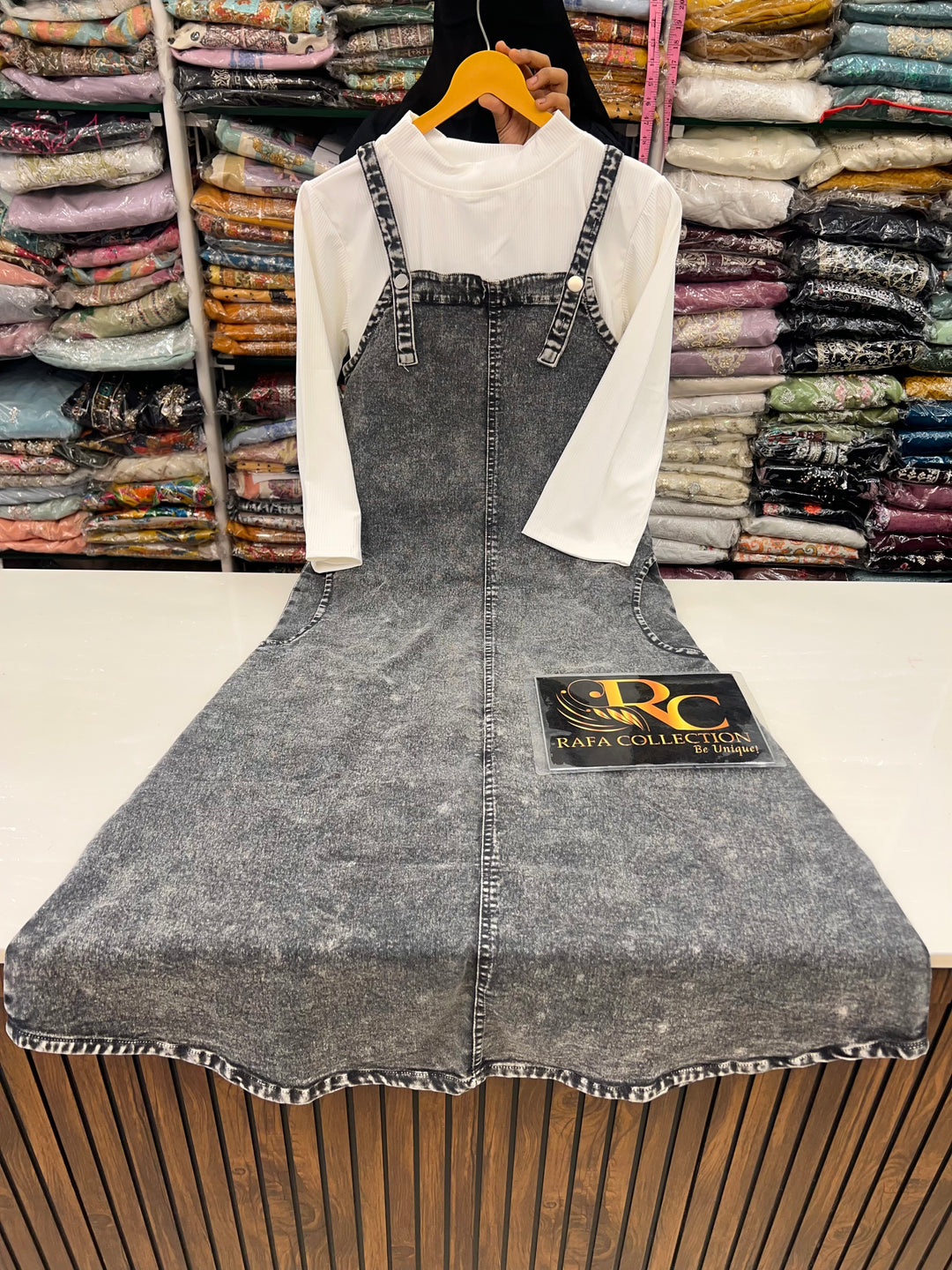 Stylish Denim Two Piece 
 2814