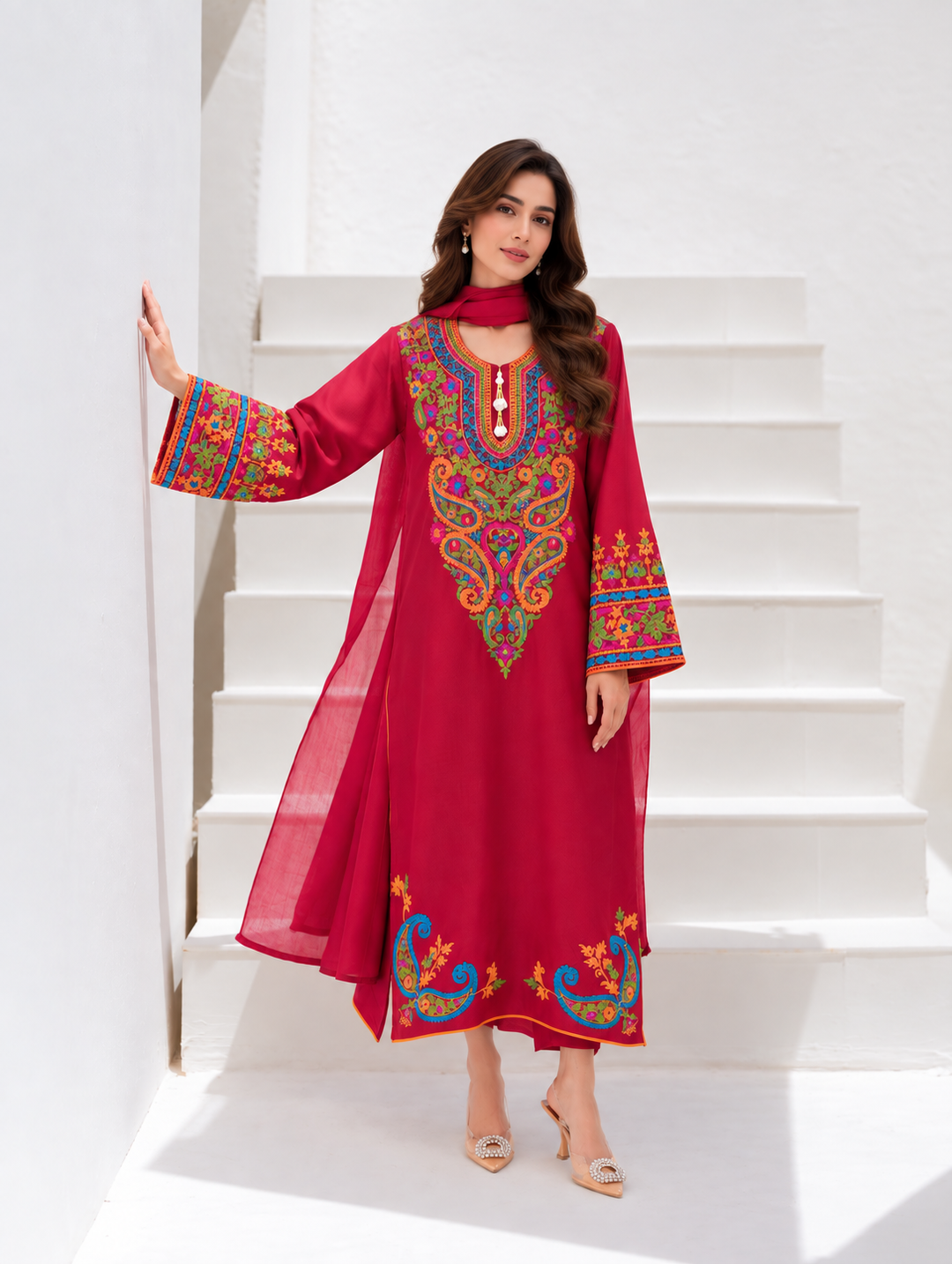 Kashmiri Embroidered Suits