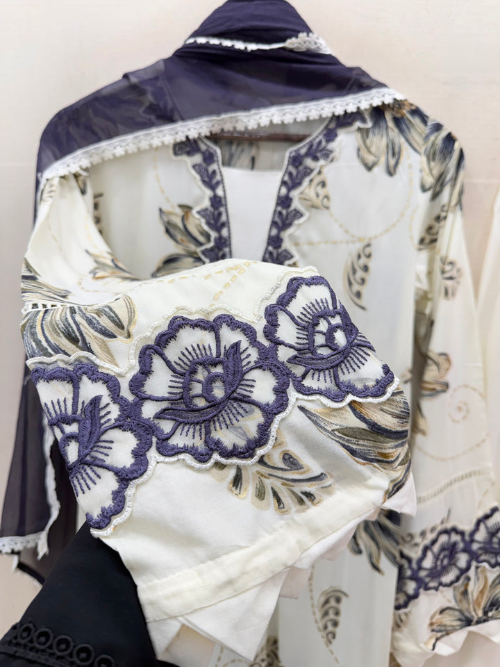 Pakistani Cutwork Suit