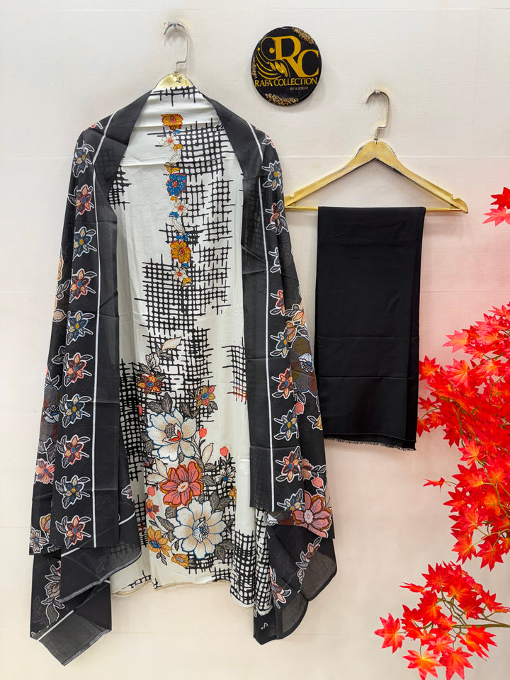 Cotton unstitched suits