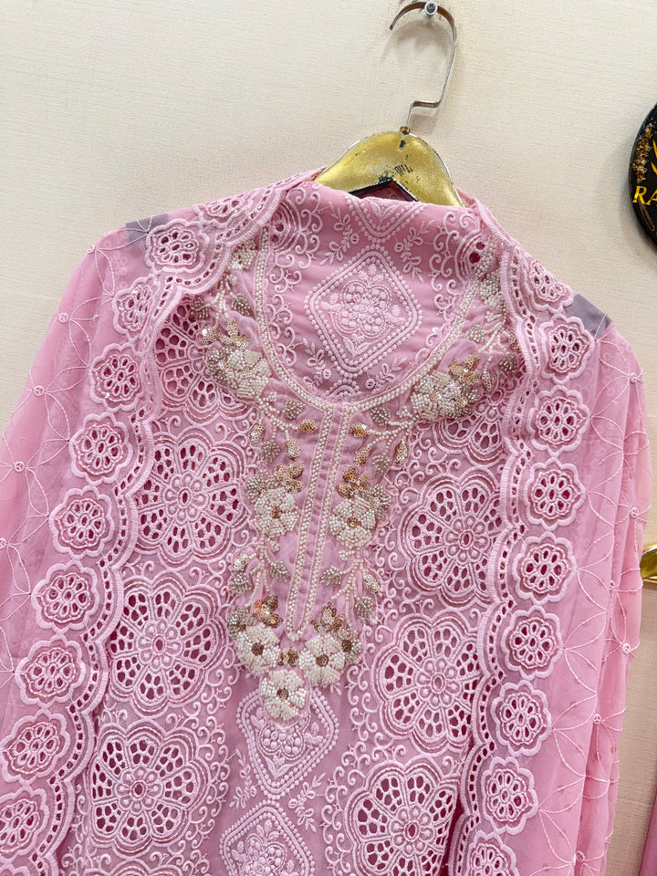 Georgette Unstich Suit