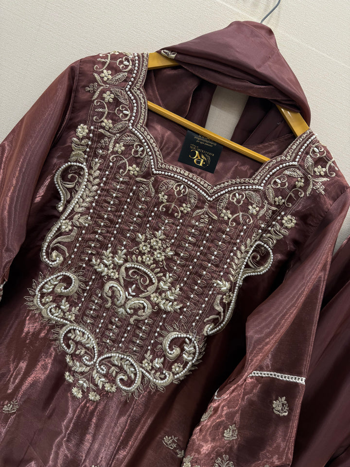 Shimmer Organza suits