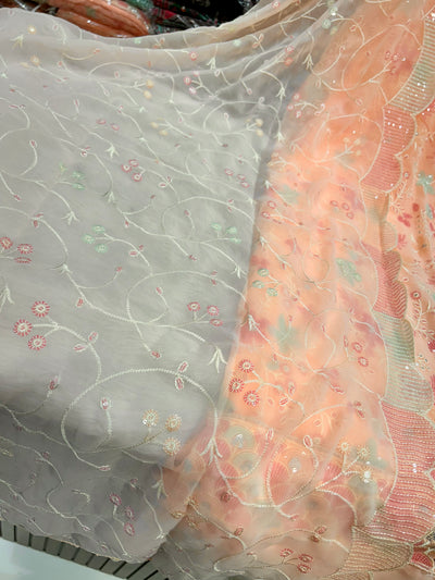 GEORGETTE UNSTICH SUIT 1249