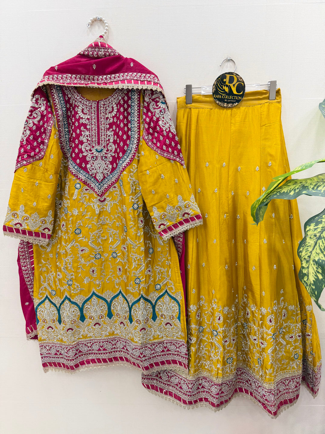 Pakistani Heavy sharara suits