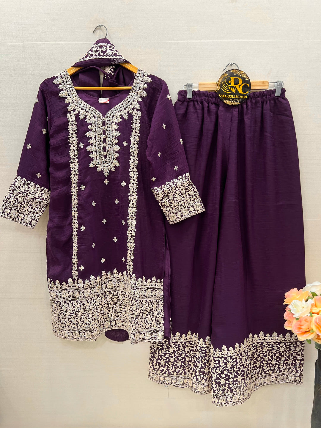 Shimmer Organza suits