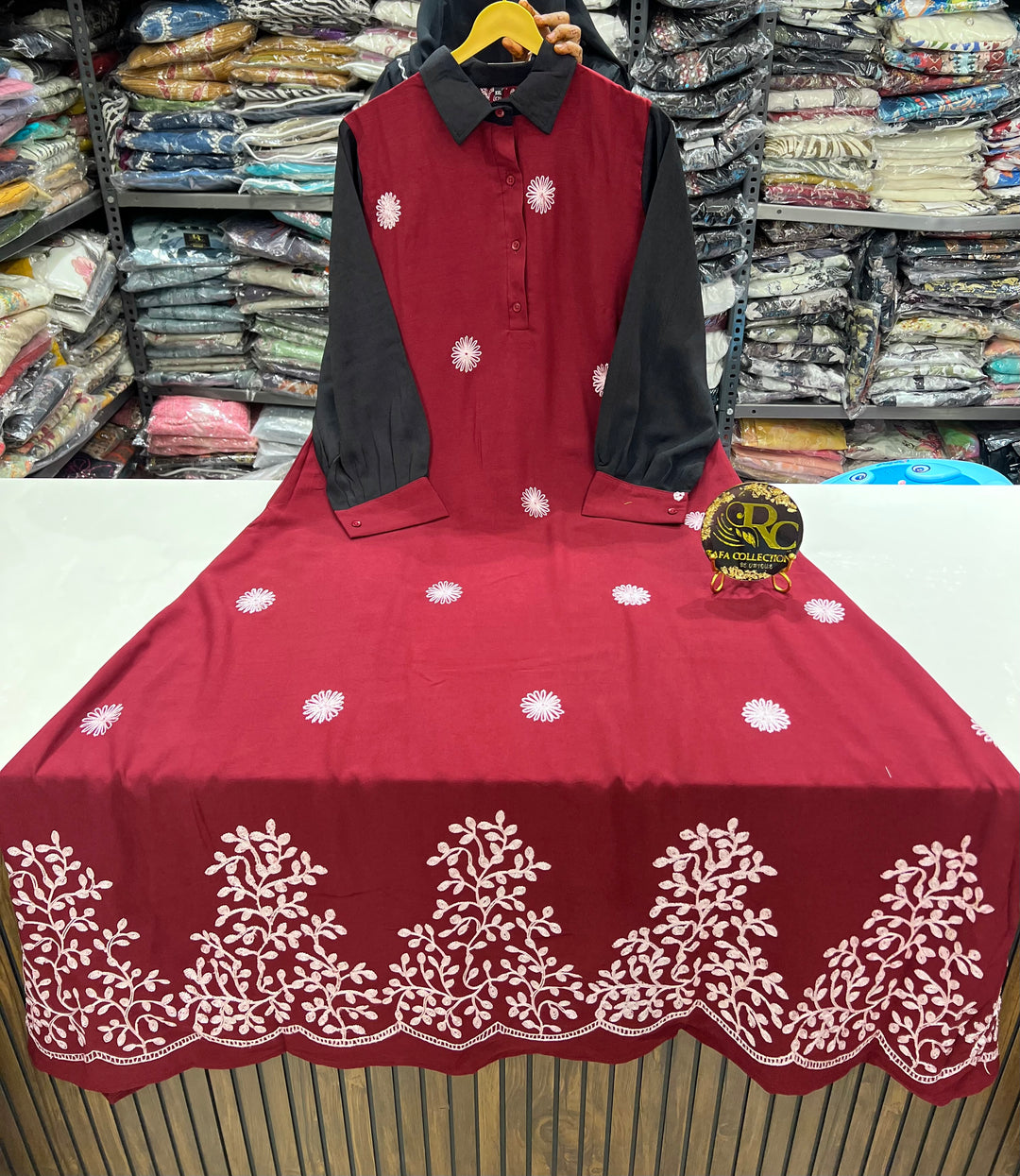 Imported crinkle Dress 2752