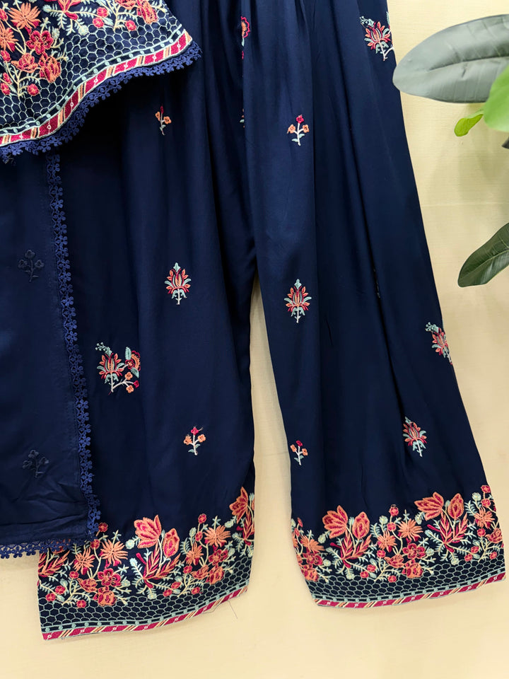 Premium Embroidered Farshi Salwar Suits