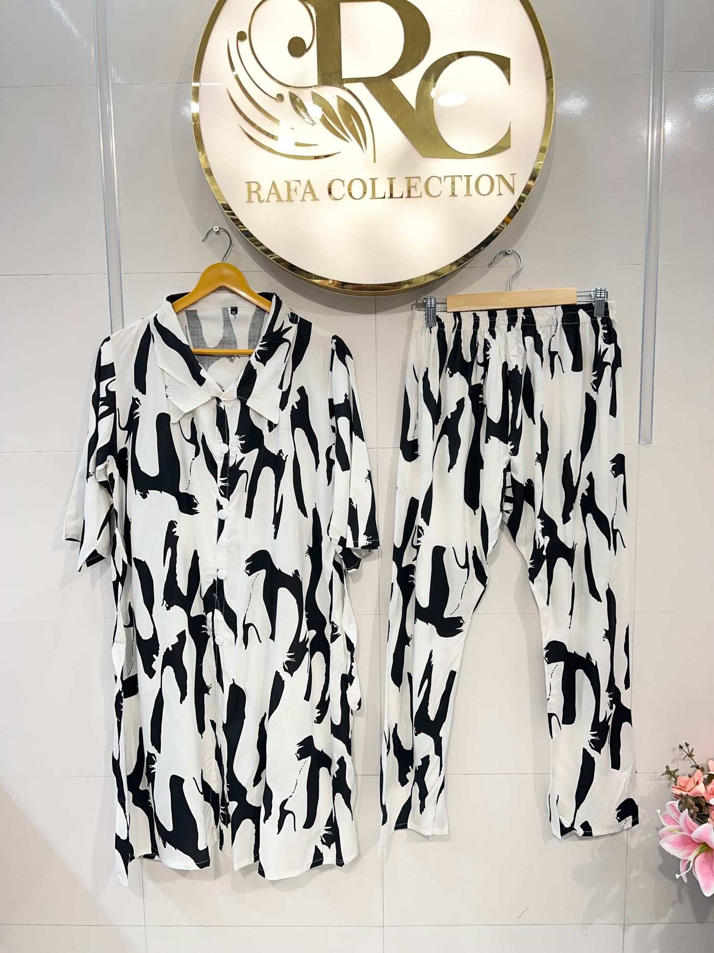 Rayon Co-Ord Set 2308