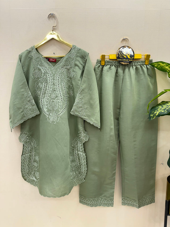 Cutwork co-ord sets 3201