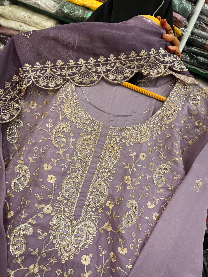 Pakistani party wear suits 17396