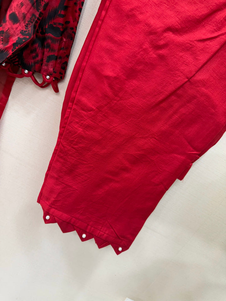 Cotton patch work suits