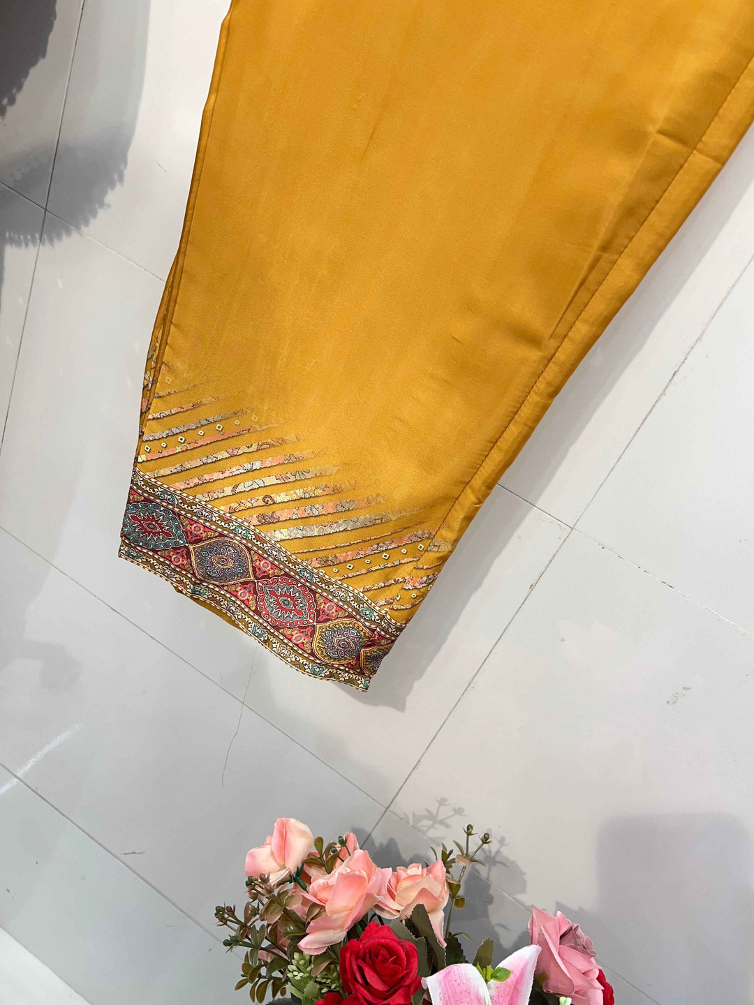 Saachi Mirror Work Kaftan Suit 1847