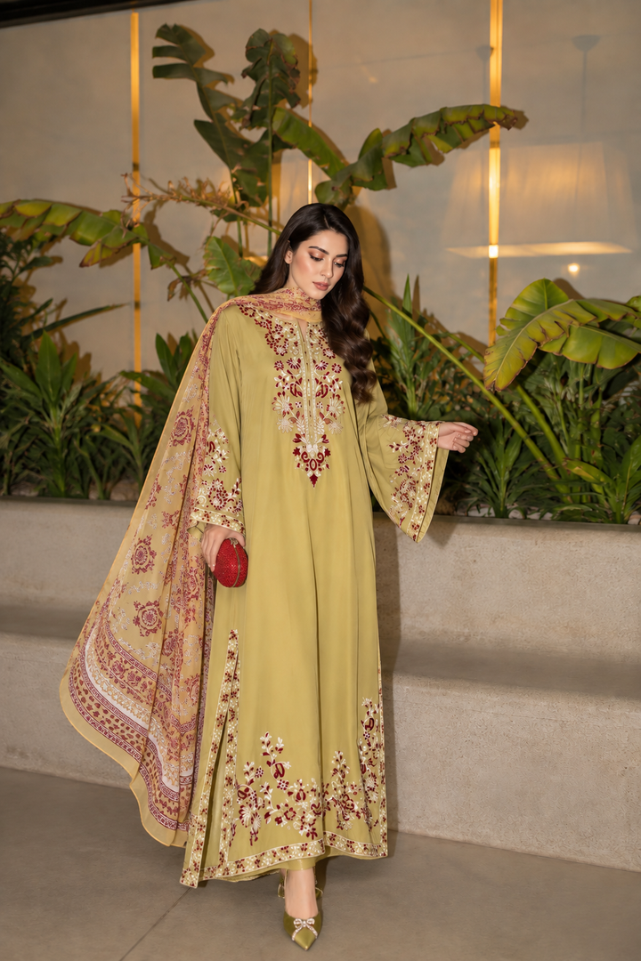 Long Embroidered Kaftans