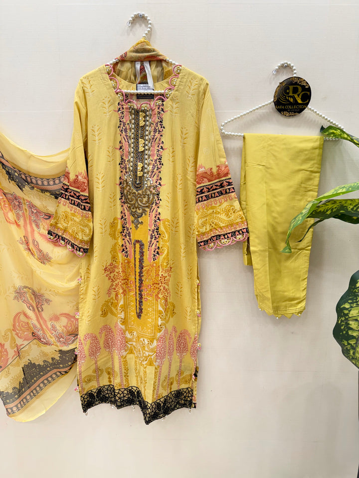 Pakistani patch work suit