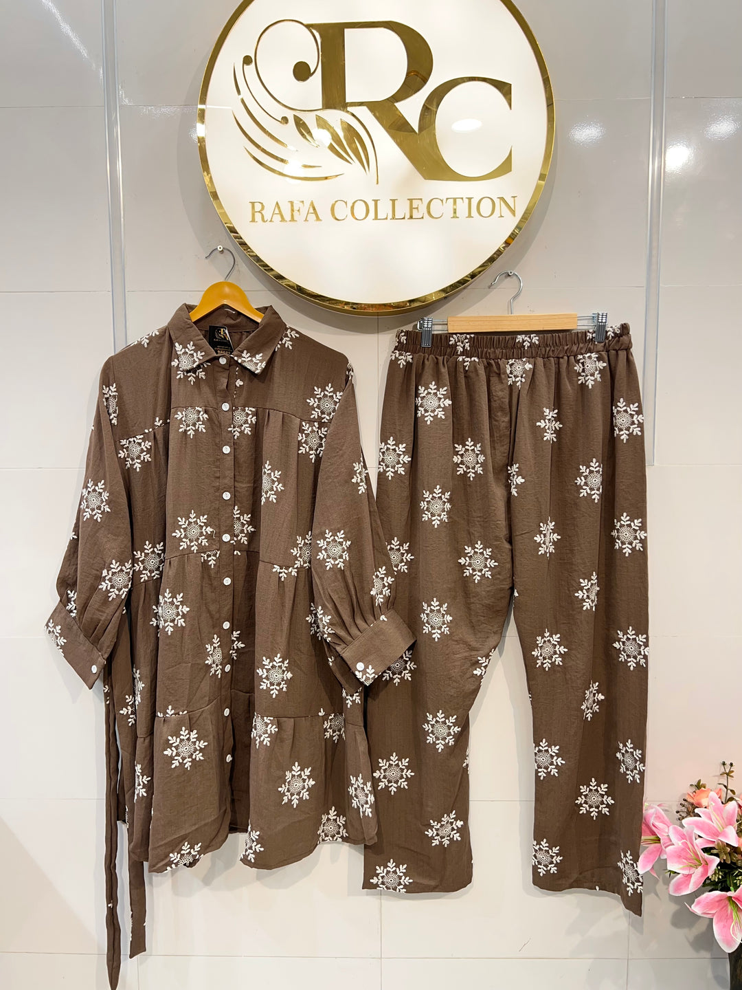 Embroidered Co-ord set 2304