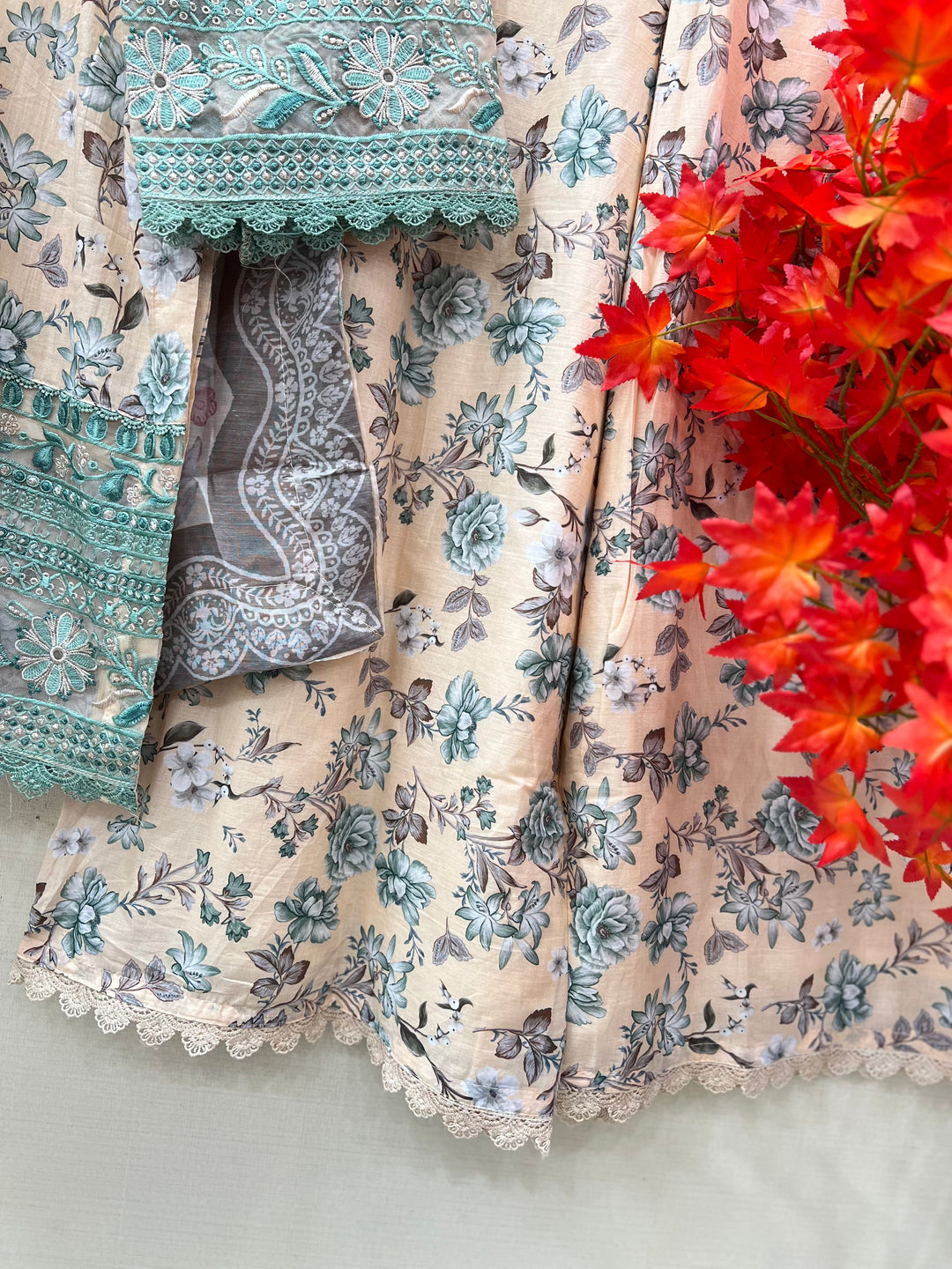 Pakistani embroidery Suits