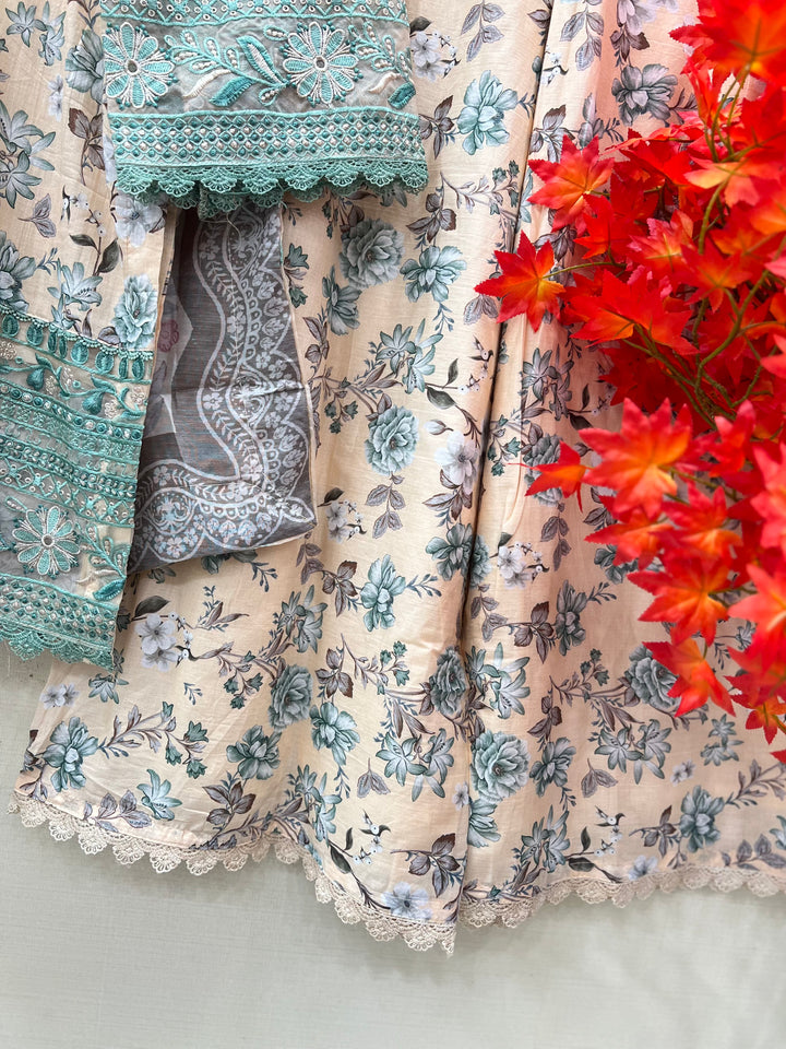 Pakistani embroidery Suits