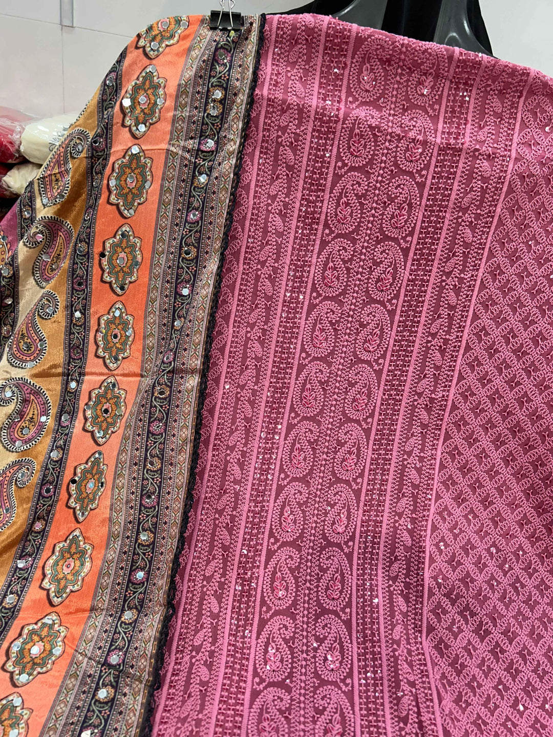 Georgette Unstich Suit 1218