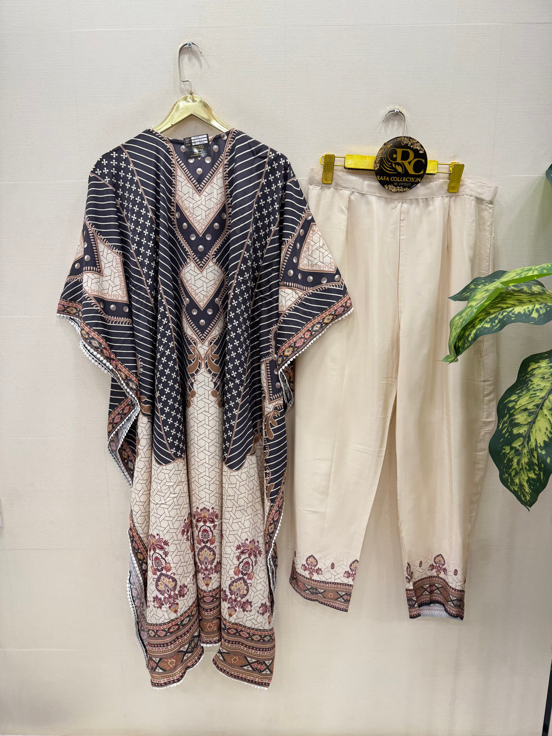 Mirror Work Kaftan Set 1964