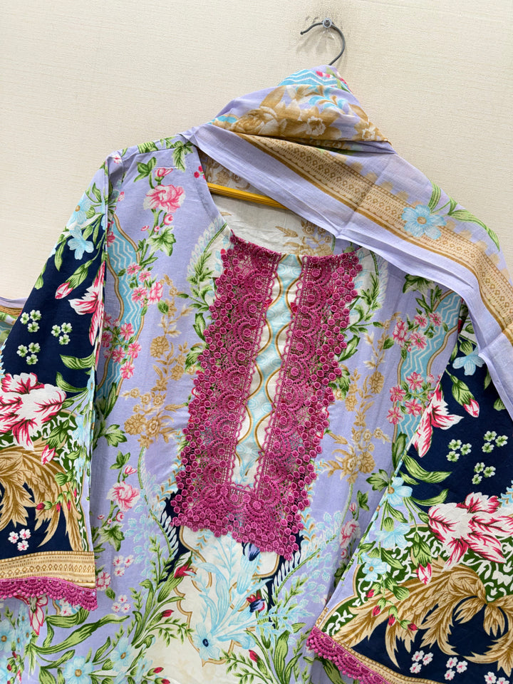 Cotton ready to wear Suits ￼