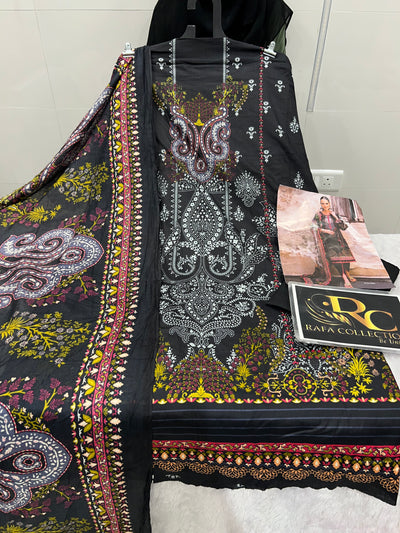 Printed pakistani suit JD CR 1276