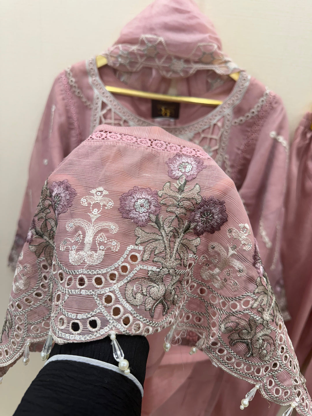 Premium cutwork suits