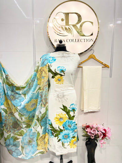 Rayon unstitch suits 2321