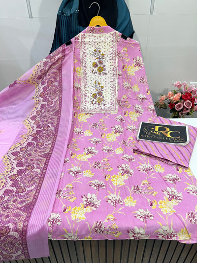 Pure Cotton Suit 5057