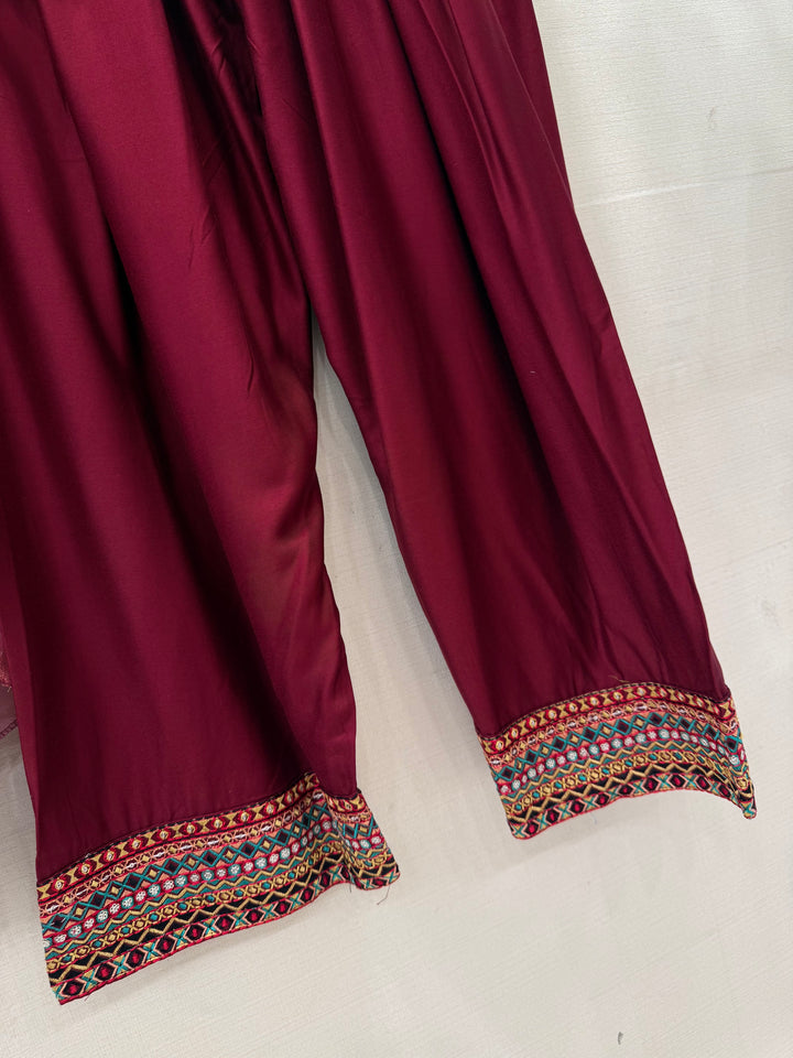 Afgani Embroidered Farshi suits