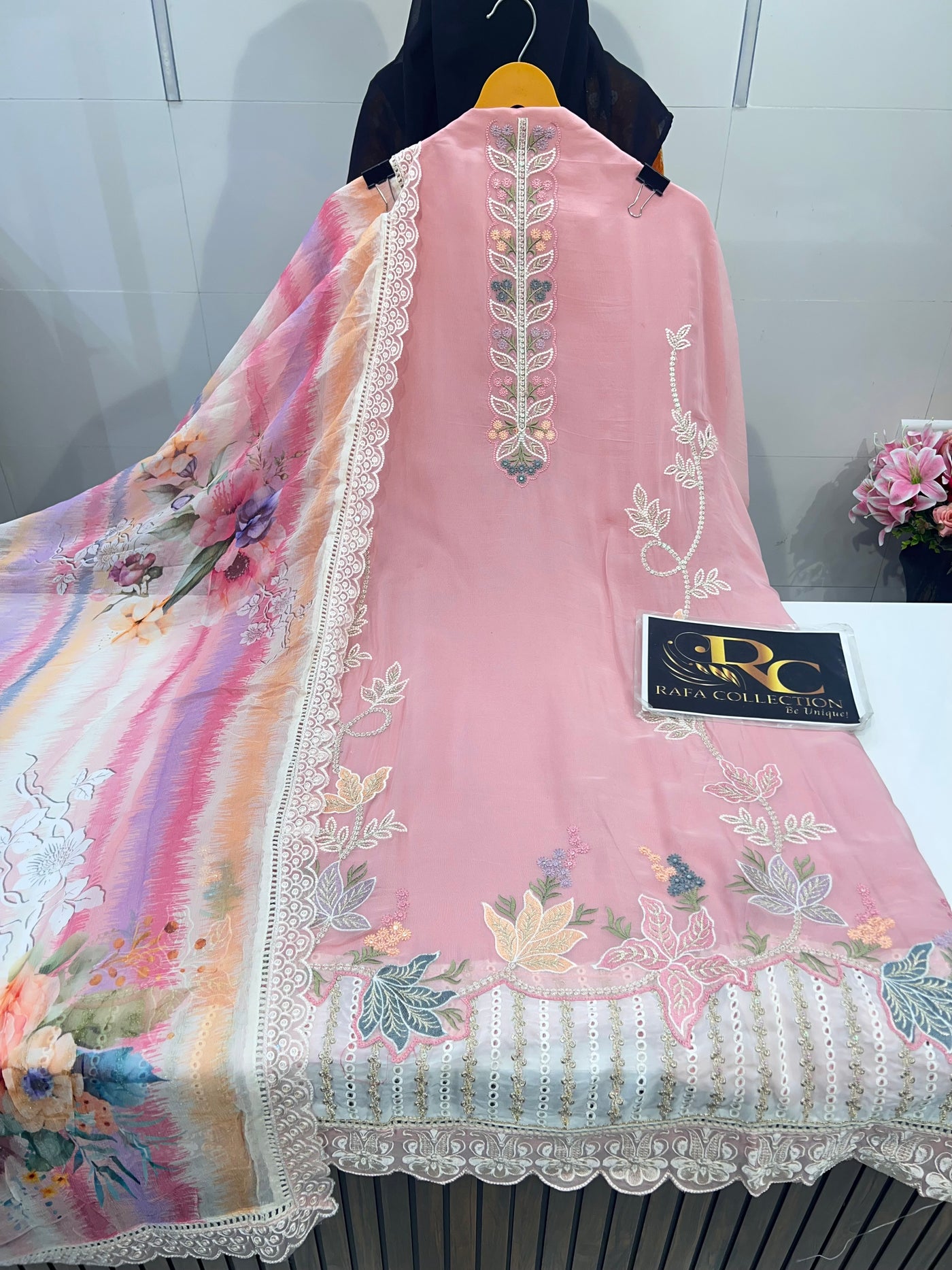 Organza Embroidered Suit 1977