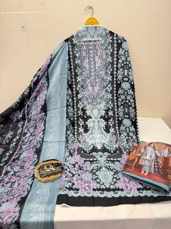 Cotton embroidered suits 2859
