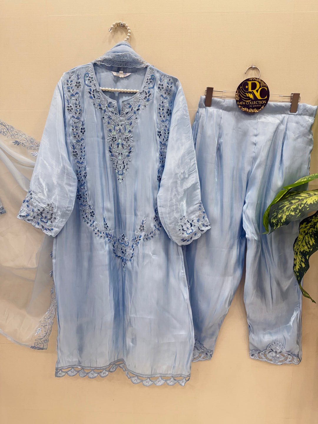 Pakistani cutwork suits